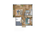 make design and renders of living room, kitchen, bedroom, bathroom, apartments